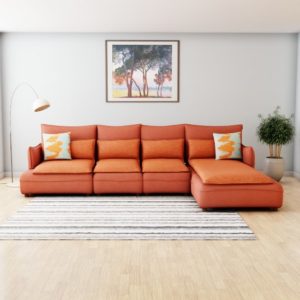 L shaped sofa
