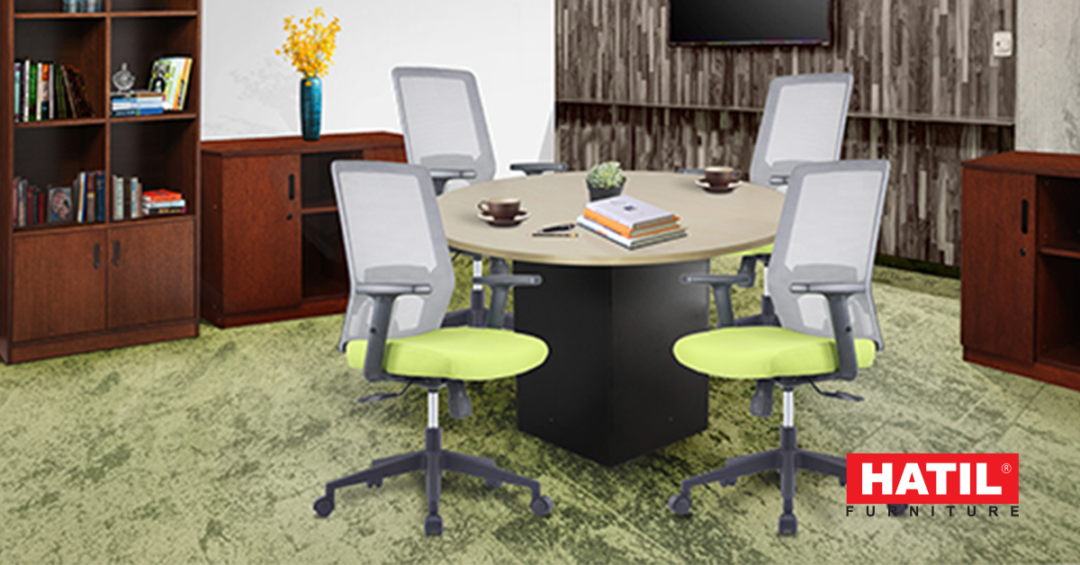 well-decorated meeting room