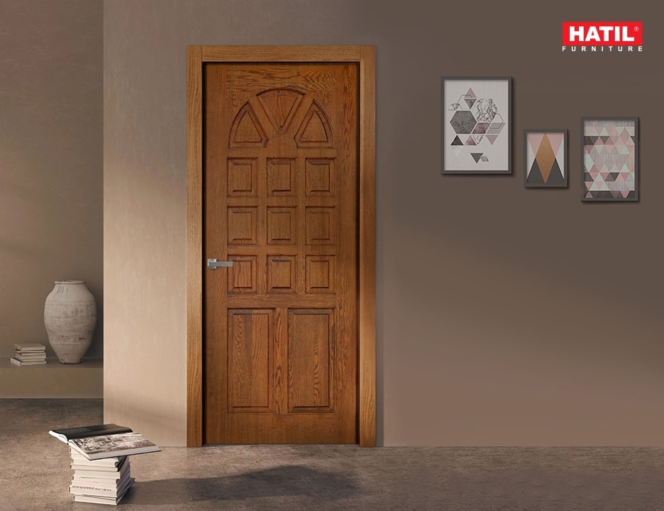 HATIL Solid Wooden Door