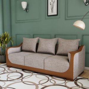 Hatil living room furniture-Leather sofa