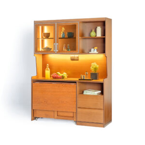 foldable dining cabinet 