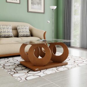 Harrier-149 (Table with glass)