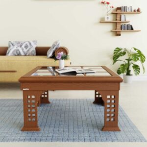 Kingfisher-113 (Table with glass)